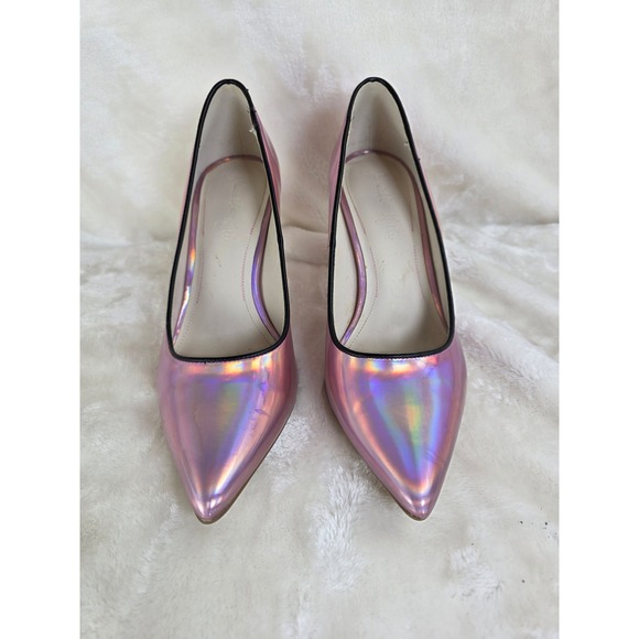 Kendall + Kylie Women's Pink Iridescent Pointed‎ Toe Stiletto Heels Size 8.5 - Picture 2 of 5